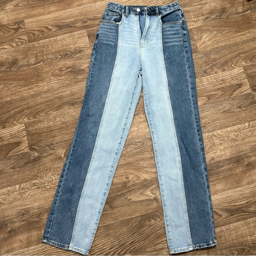 Two-Tone PacSun denim boyfriend jeans size 26